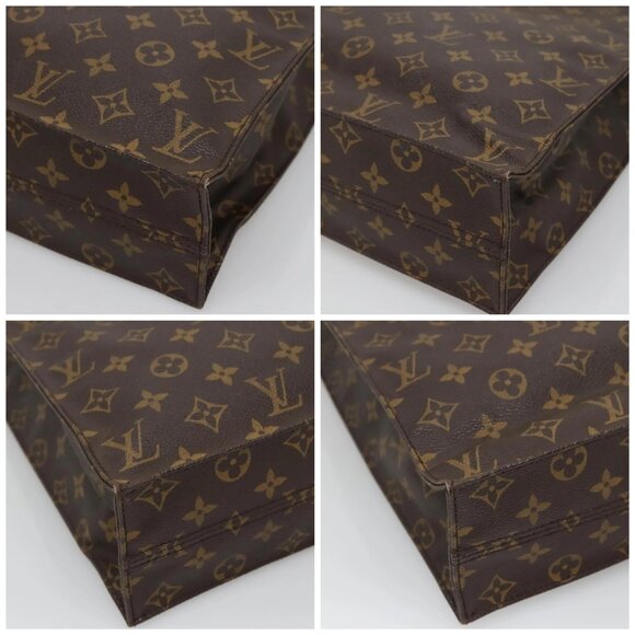 LOUIS VUITTON Monogram Sac Plat Hand Bag M51140 LV Auth 137740 - Picture 16 of 16